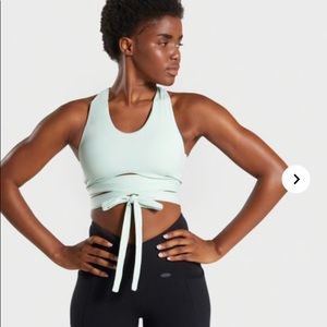 GYMSHARK poise wrap around bralette MEDIUM